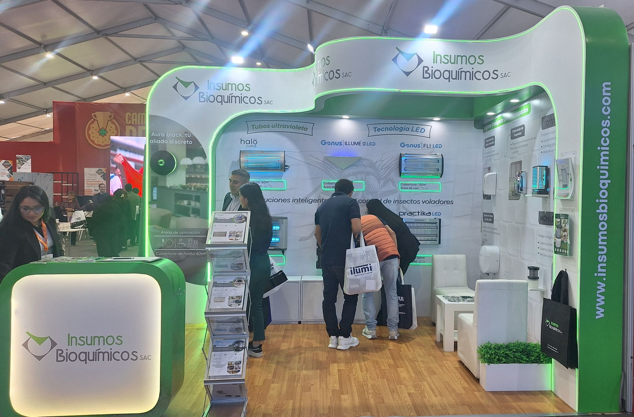 Stand D144_Insumos Bioquímicos_Clientes